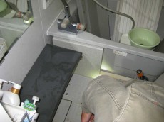 KVK水栓　バスルーム　蛇口交換