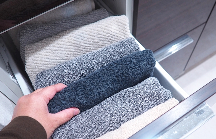 収納力向上で散らからない洗面所をつくるアイデア