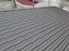 塗装　屋根　セメント瓦　エクセルシーラー