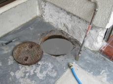 トイレ　便器　排水管　つまり解消工事