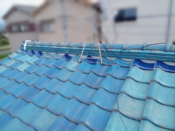 堺市美原区 K様邸 屋根補修（棟積み替え）工事