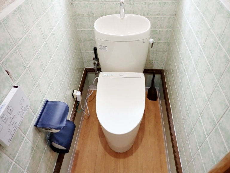 キレイで使いやすいトイレに