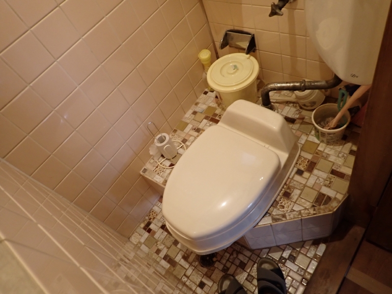 和式トイレを洋式トイレに