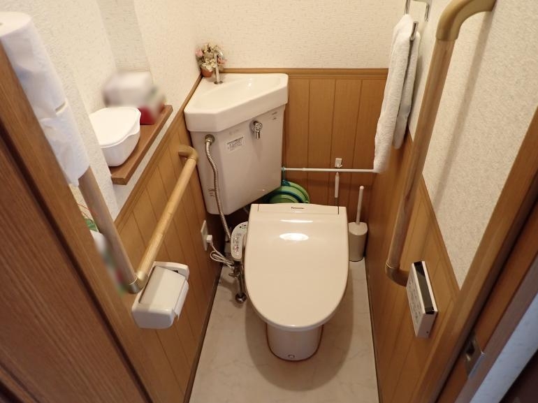 トイレ空間に広がりを
