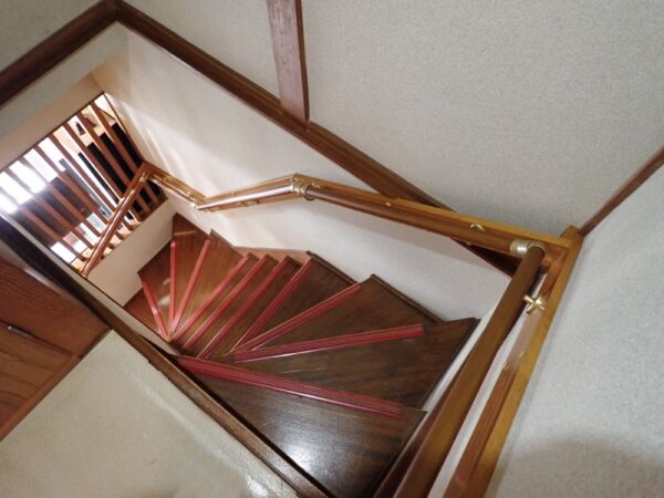 堺市東区 K様邸 階段手すり設置工事