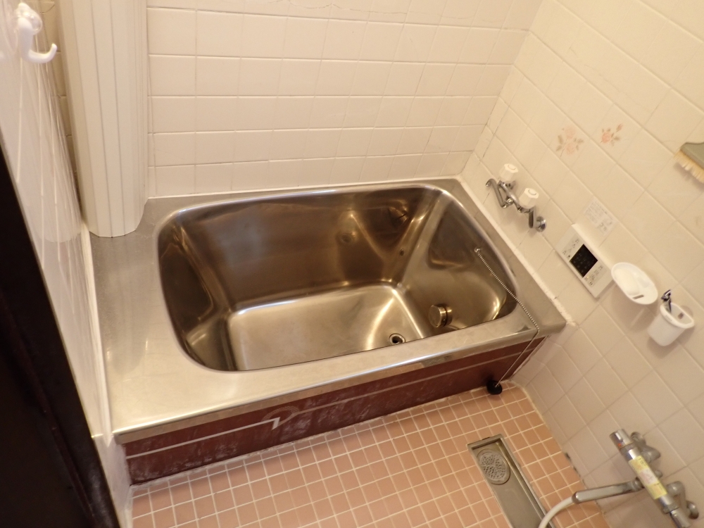 浴室を広げて心地よい空間に